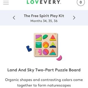 Lovevery puzzle